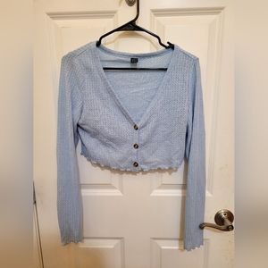 Sweater button top